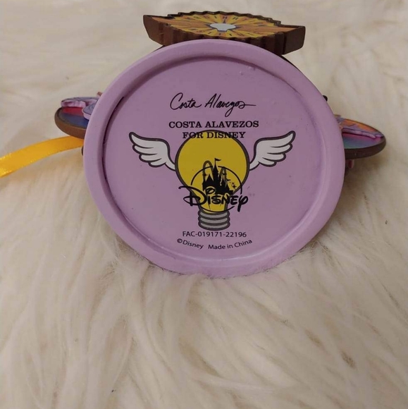 💜FIRM! NWT DISNEY PARKS EPCOT FIGMENT HAND PAINTED EAR HAT ORNAMENT (LAST AND F - Picture 7 of 8